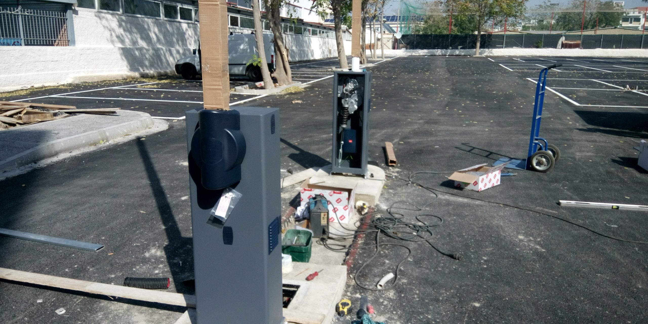 μπάρα ελέγχου κυκλοφορίας