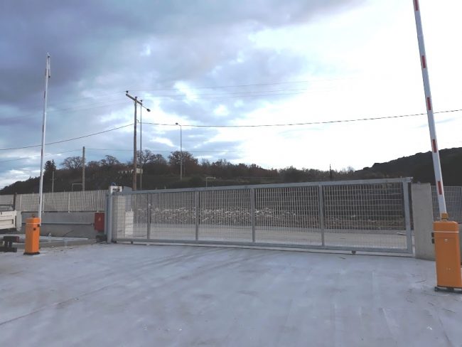 μπάρα ελέγχου κυκλοφορίας