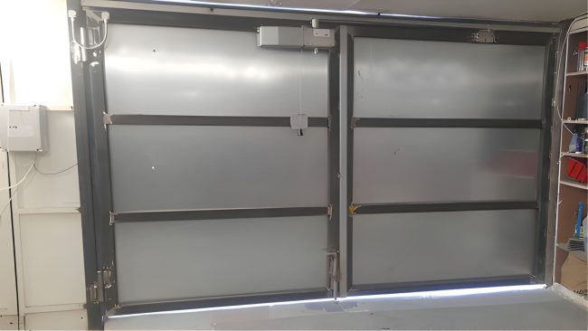 Ανοιγόμενη μονόφυλλη αναδιπλούμενη με Dea Livi550PL- Νίκαια 1